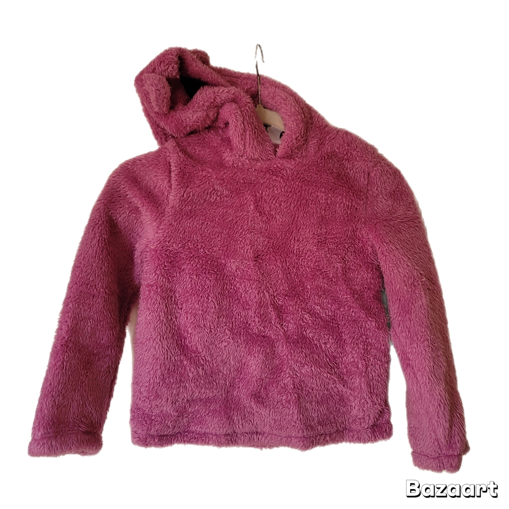 Harper Canyon Fleece Pullover Girls Size 7 Pink Purple Hooded